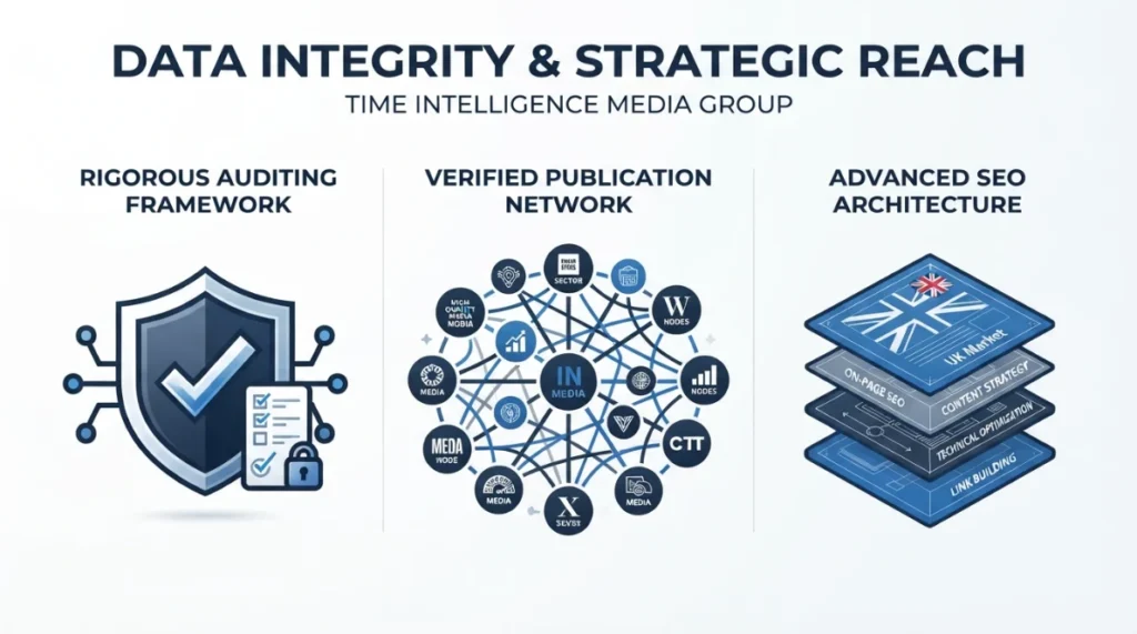 How Does Time Intelligence Media Group Ensure Data Integrity and Reach
