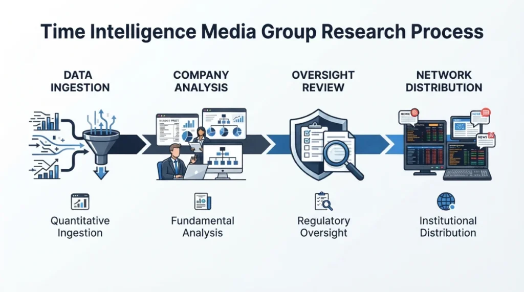 How Does Time Intelligence Media Group Produce Financial Research Reports