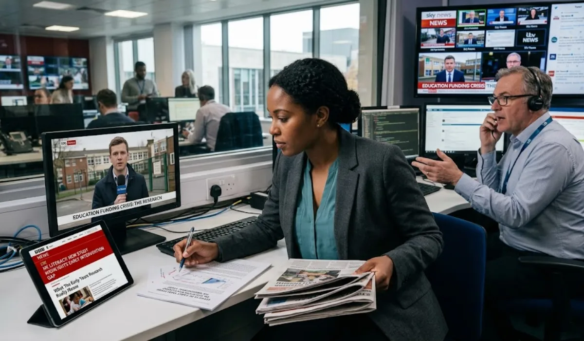 How Education Research Gets Covered on UK News Sites