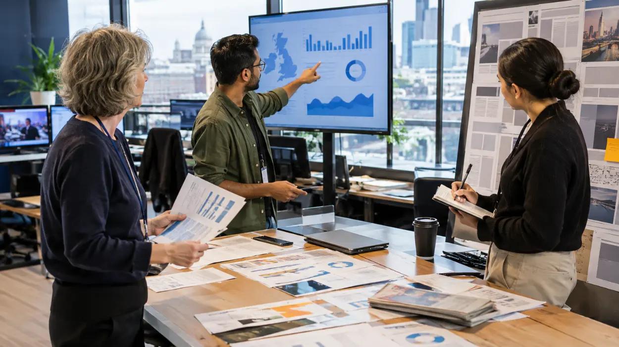 How Survey Reports Turn Raw Data Into UK Media Stories in 2026