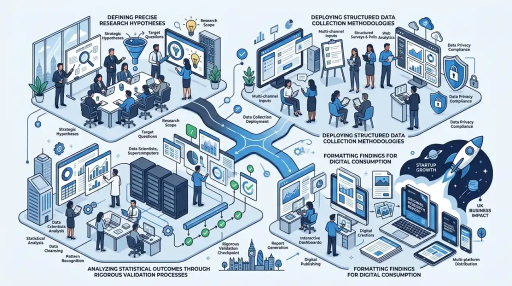 How do brands execute original research campaigns