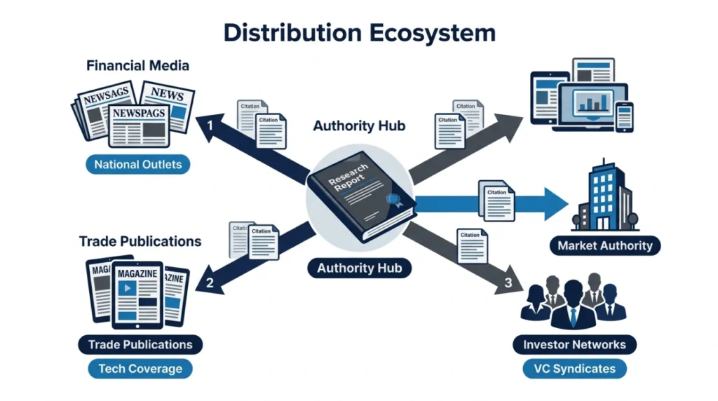 Startup Research Reports by Time Intelligence Media Group in 2026 1 How does research report distribution generate media coverage and investor reach
