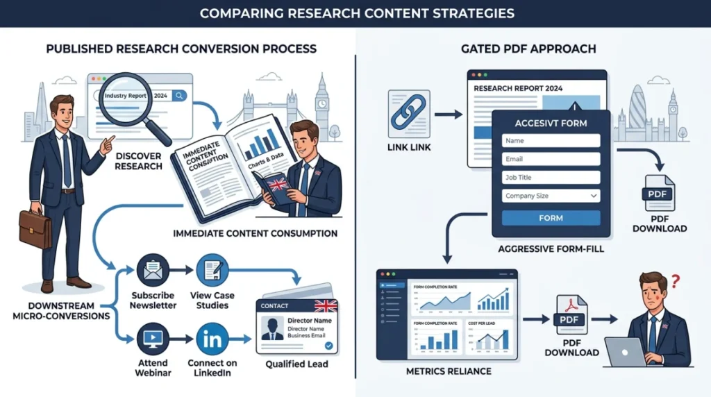 Why Published Research Converts Better Than Gated PDFs in 2026 1 How does the conversion process differ between open research and gated PDFs