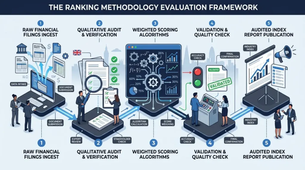 Time Intelligence Media Group Research and Reports Services for Industry Index Reports in 2026 1 How does the ranking methodology process function for UK industry index reports