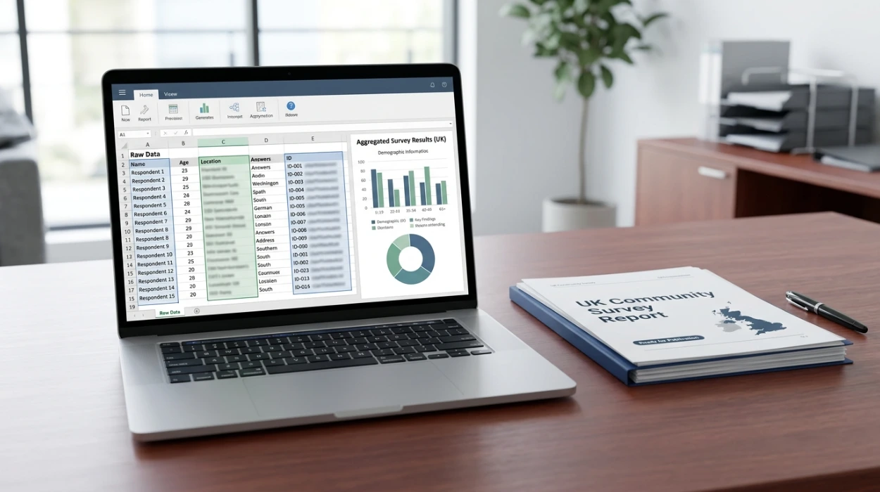 How to Anonymise and Aggregate Respondent Data So a UK Survey Report Is Ready for Publication