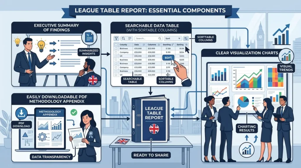 How to Design a Ranking Methodology for a UK Industry Index That Brands Will Want to Reference and Share in 2026 2 What Are the Essential Components of a Shareable League Table