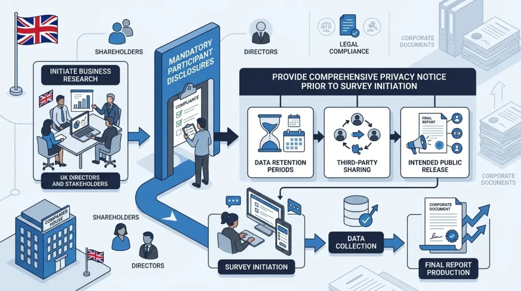 What Does UK GDPR Require When You Collect Survey Data for a Published Research Report in 2026? 2 What Are the Mandatory Participant Disclosures and Privacy Notices