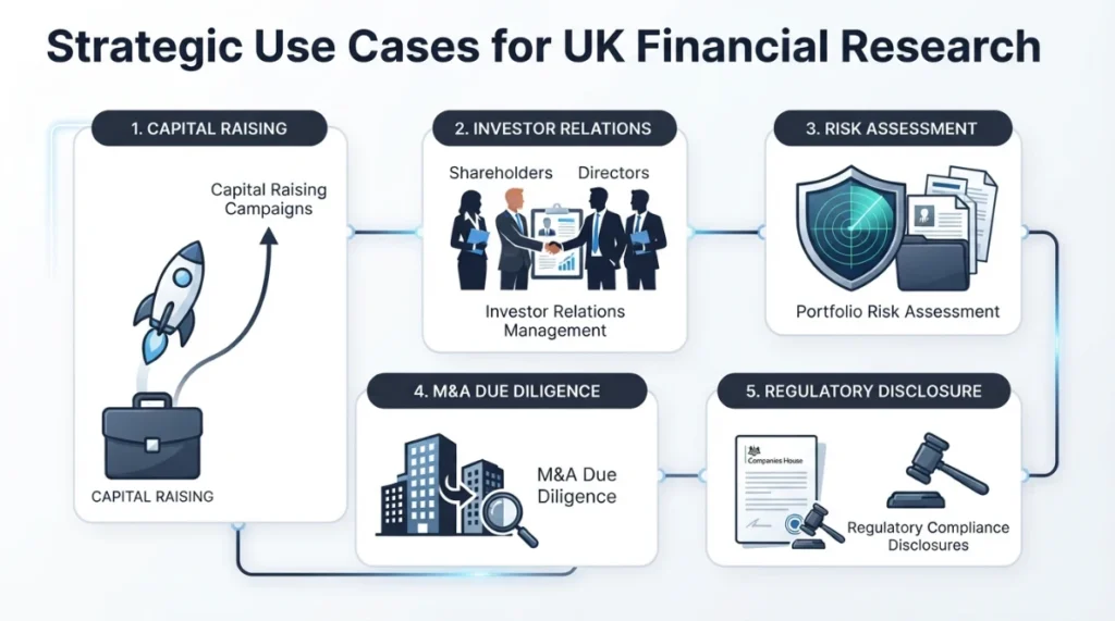 What Are the Primary Use Cases for These Financial Research Reports