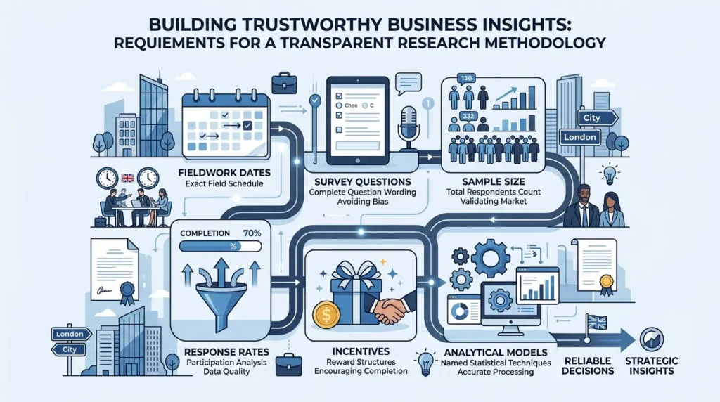 What Components Must Be Included in a Transparent Research Methodology Section