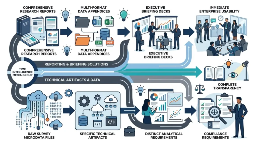 What Core Components Are Included in These Research and Reports Services