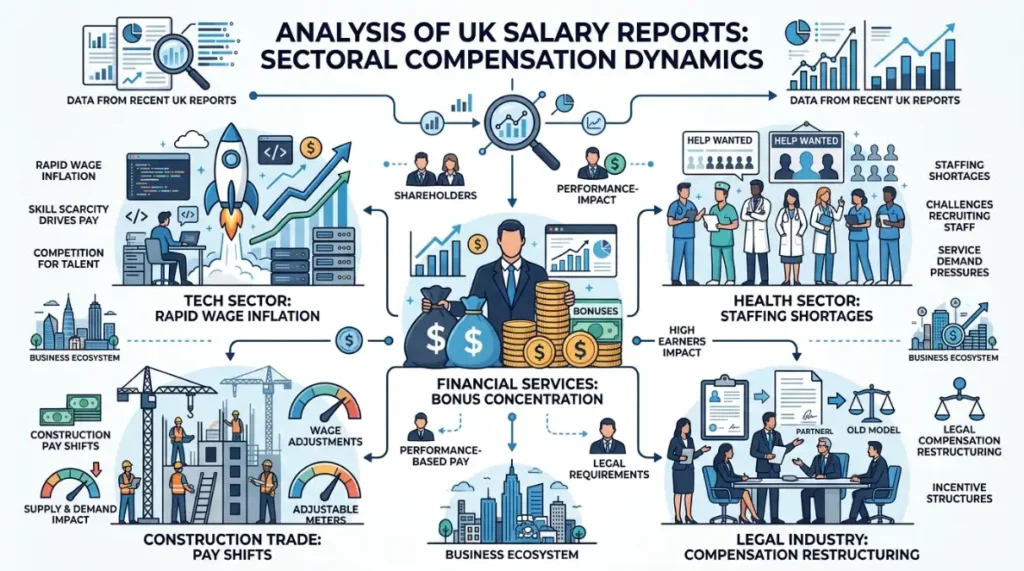 What Salary and Workforce Reports Reveal About UK Sectors in 2026 2 What Do Salary Reports Reveal About Specific UK Sectors 2