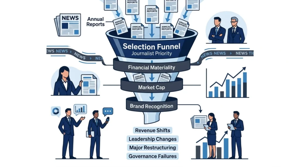 How Annual Reports Get Covered Across 15 UK News Sites in 2026 1 What Editorial Criteria Do Journalists Use to Select Annual Reports
