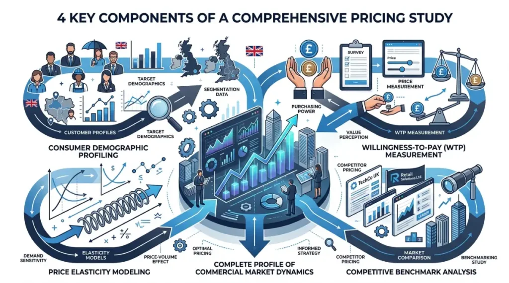What Key Components Make Up a Comprehensive Pricing Study