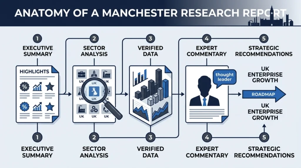 Manchester Research Reports by Time Intelligence Media Group in 2026 1 What Key Components Make Up a Time Intelligence Media Group Report