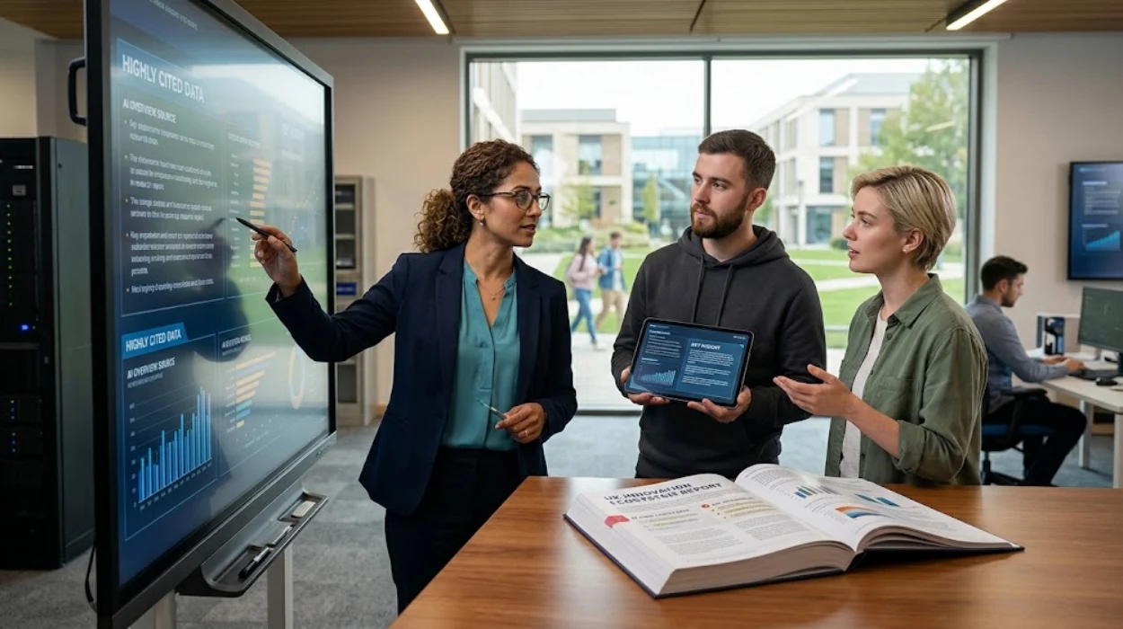 What Makes Research Reports Get Cited in AI Overviews