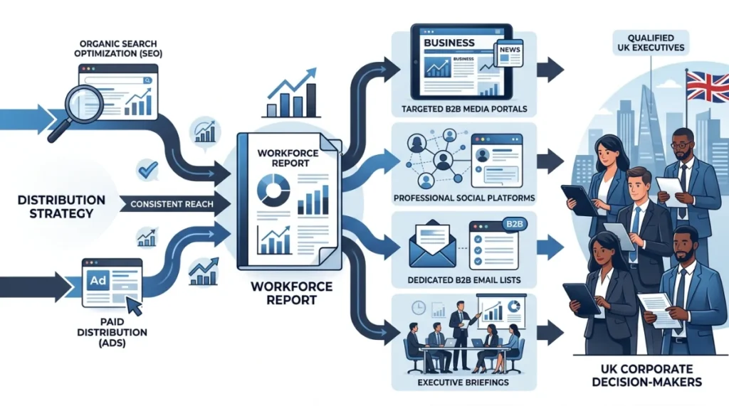 How Workforce Reports Reach UK Business Readers in 2026 2 What Media Distribution Channels Best Drive Executive Engagement