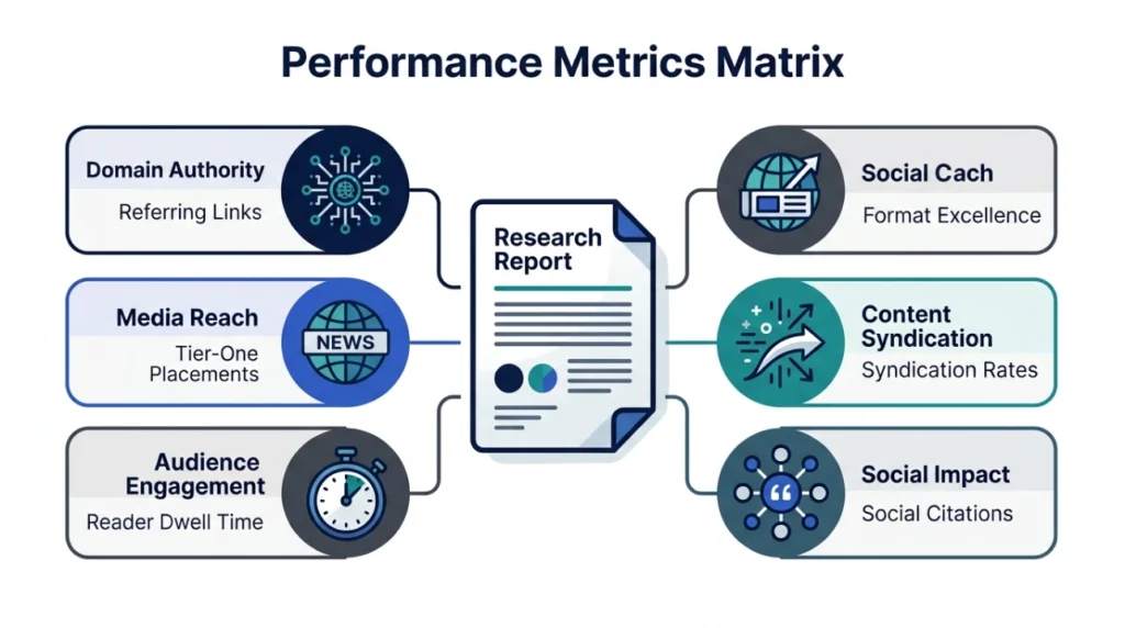 What are the key performance metrics for each report format