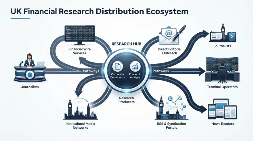 How Financial Research Gets Distributed Across UK News in 2026 1 What channels distribute financial research across the UK 1