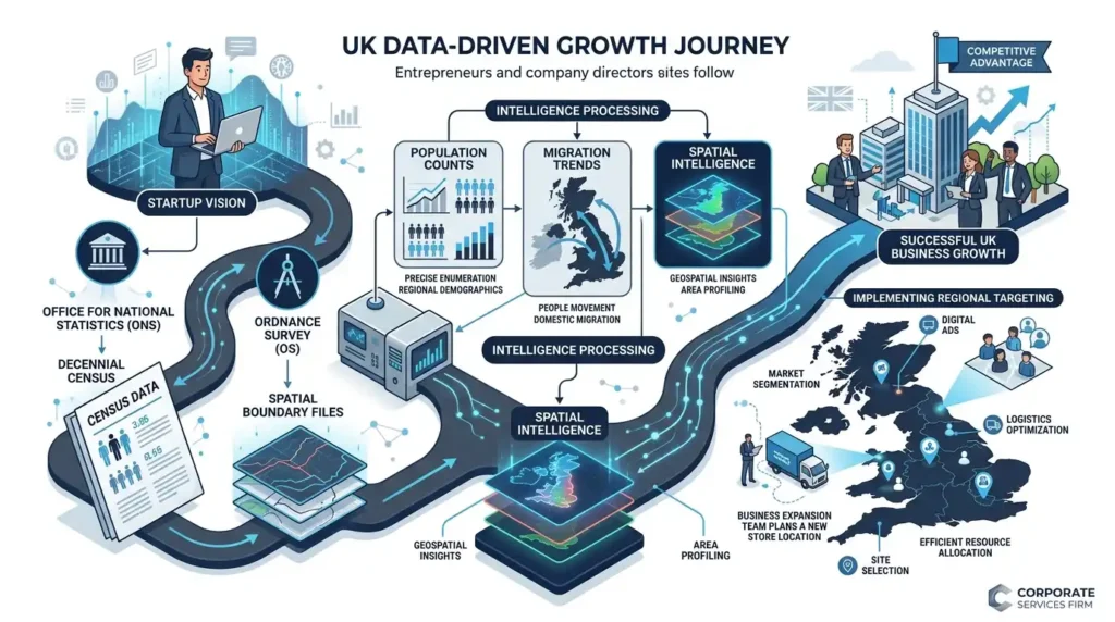 What demographic and geographic data sources support localized UK market research