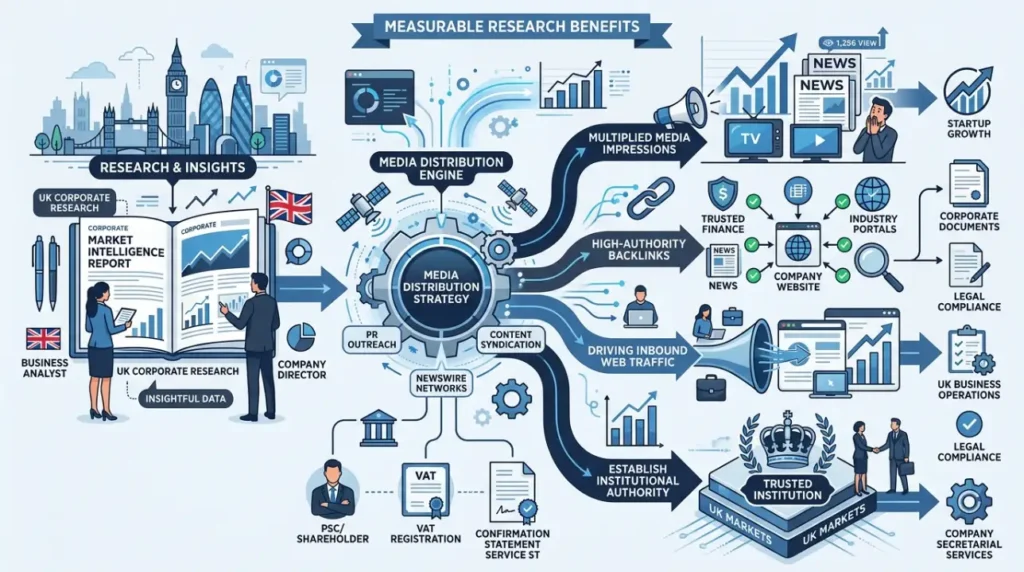 What Media Distribution Adds to a UK Research Report in 2026 2 What measurable benefits does distribution add to research