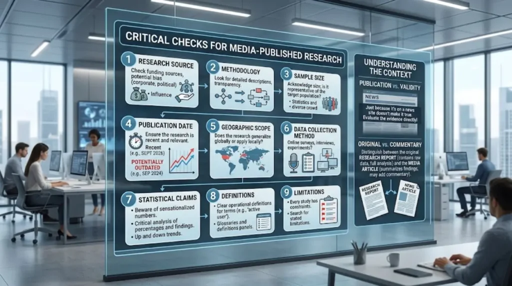What Is a Media-Published Research Report in 2026? 2 What should readers check before trusting a media-published research report?