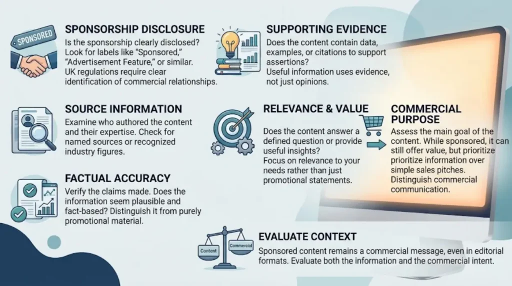 How Sponsored Content Reaches Niche UK Audiences 2 What should readers consider when evaluating niche sponsored content?