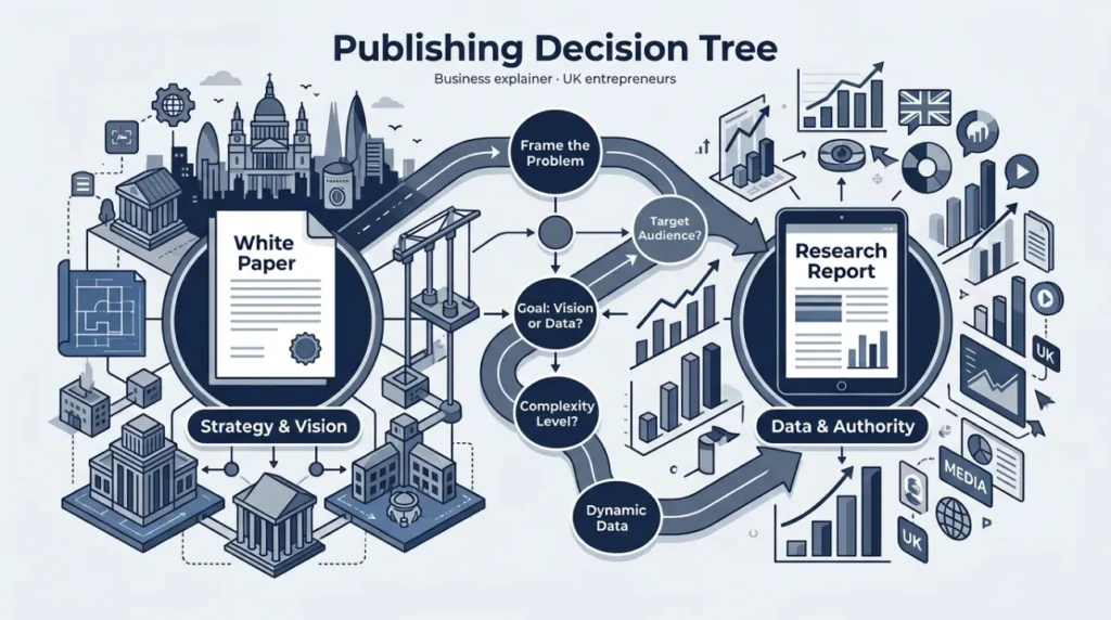 When Should an Organization Use a White Paper Instead of a Research Report