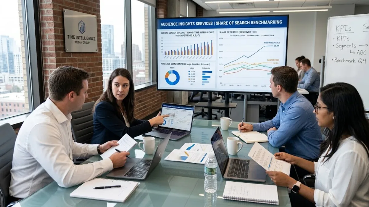 Time Intelligence Media Audience Insights and Search Benchmarking