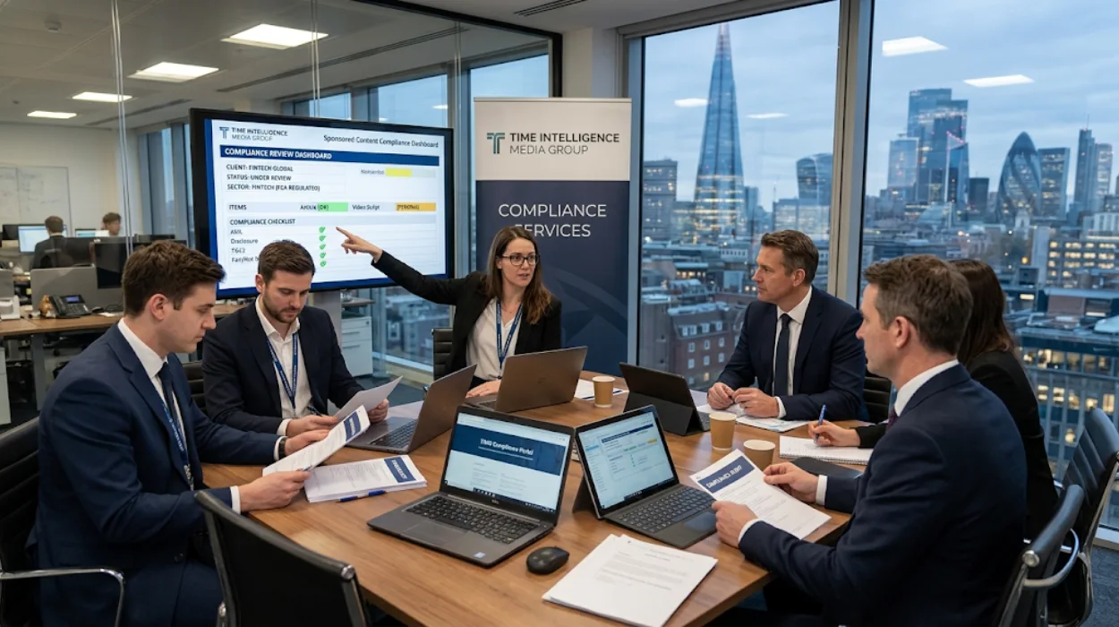 Times Intelligence Sponsored Content Compliance Services