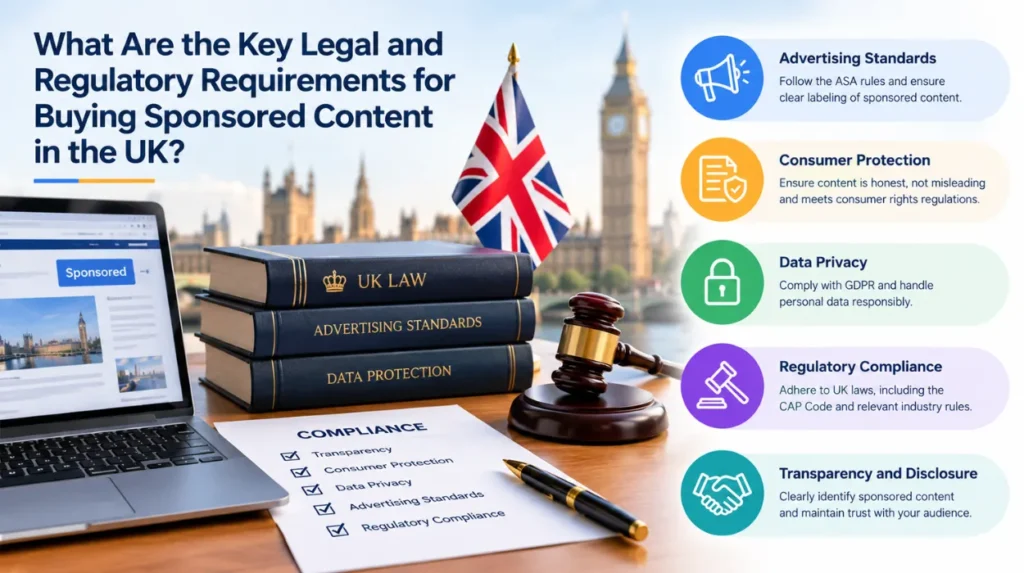 How Do PR and Digital Marketing Agencies Buy Sponsored Content on Behalf of Their Clients? 1 What Are the Key Legal and Regulatory Requirements for Buying Sponsored Content in the UK