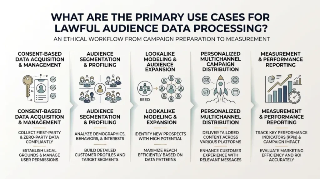 What Are the Primary Use Cases for Lawful Audience Data Processing
