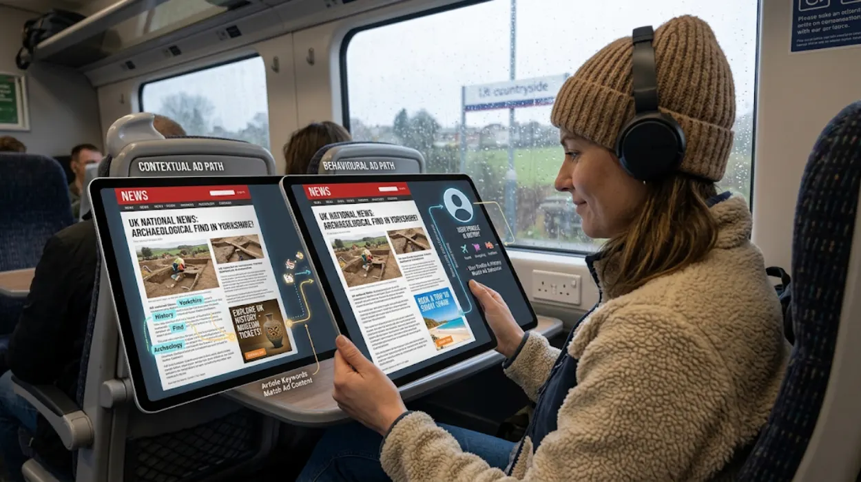 What Is Contextual vs Behavioural Targeting on UK News Sites?