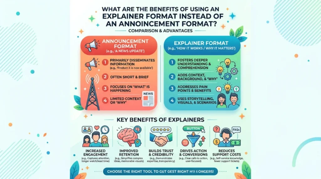What Is a Sponsored Explainer Article and When Does It Work Better Than a Brand Announcement? 2 What are the benefits of using an explainer format instead of an announcement format